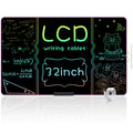 32 Inch/20 Inch Rechargeable LCD Writing Tablet, Huge Size Drawing Tablet Doodle Board with Eye-Care Colorful Screen For Kid Toy