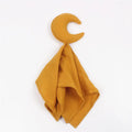 Baby Security Blanket Soft Cotton Muslin Comforter for Newborn Infant Sleeping Snuggle Toy Stuffed Animal Soothe Appease Towel