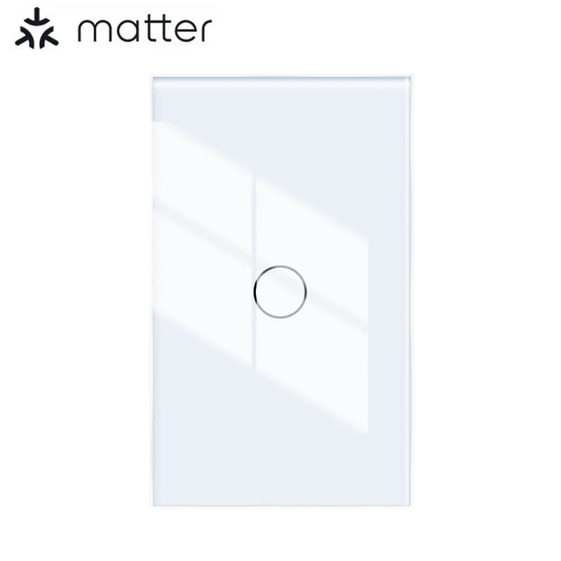 Matter smart switch  Alexa Google No APP required Intelligent Control Scan QR Code to Connect Touch Light Switch