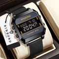 BINBOND Electronic Watch For Men Sports Wristwatch With Electronic Movement LED High-definition Waterproof Luminous Reloj