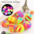 Glowing Ball Dog Toy Led Puppy Bouncy Chew Dog Ball Molar Toy Pet Color Light Ball Interactive Toys for Cats Small Dogs