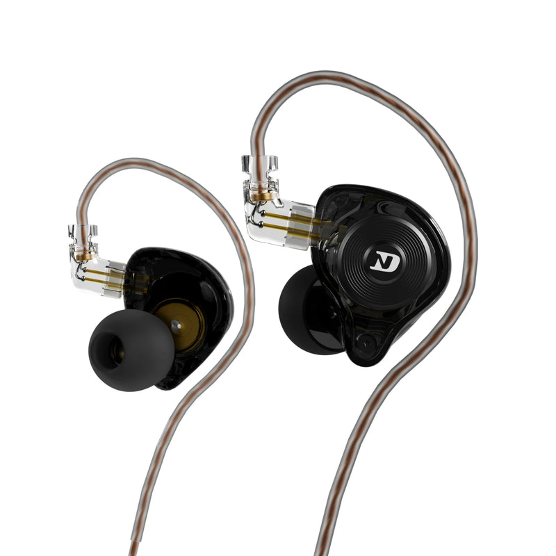 ND LEO HiFi Headphones Dynamic Drive Game Earphone Stereo Bass Earbud DJ Music Cancelling Sport Headsets with Detachable Cable