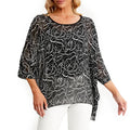 BHflutter 4XL 5XL 6XL Plus Size Women Blouse Sexy Off - View 8 | SAMAG