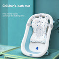 Baby Bath Seat Support Mat  Infant Anti-Slip Soft Comfort Body Cushion Foldable Baby Bath Tub Pad Chair Newborn Bathtub Pillow