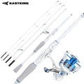 KastKing Centron Lite Travel Spinning Combo Fishing Rod Reel Packable Spinning Combos Lightweight IM6 Graphite Multi-Piece Kit