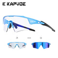 Kapvoe New Photochromic Cycling Sunglasses Men Women MTB - View 10 | SAMAG