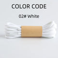 Classic Round Shoelaces Durable Polyester Solid Sneaker Boot Laces Anti-loose Replacement Sports Shoes Laces 1 Pair