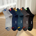 5 Pairs Men's Anti-Odor Thick Long Socks - New Autumn | SAMAG