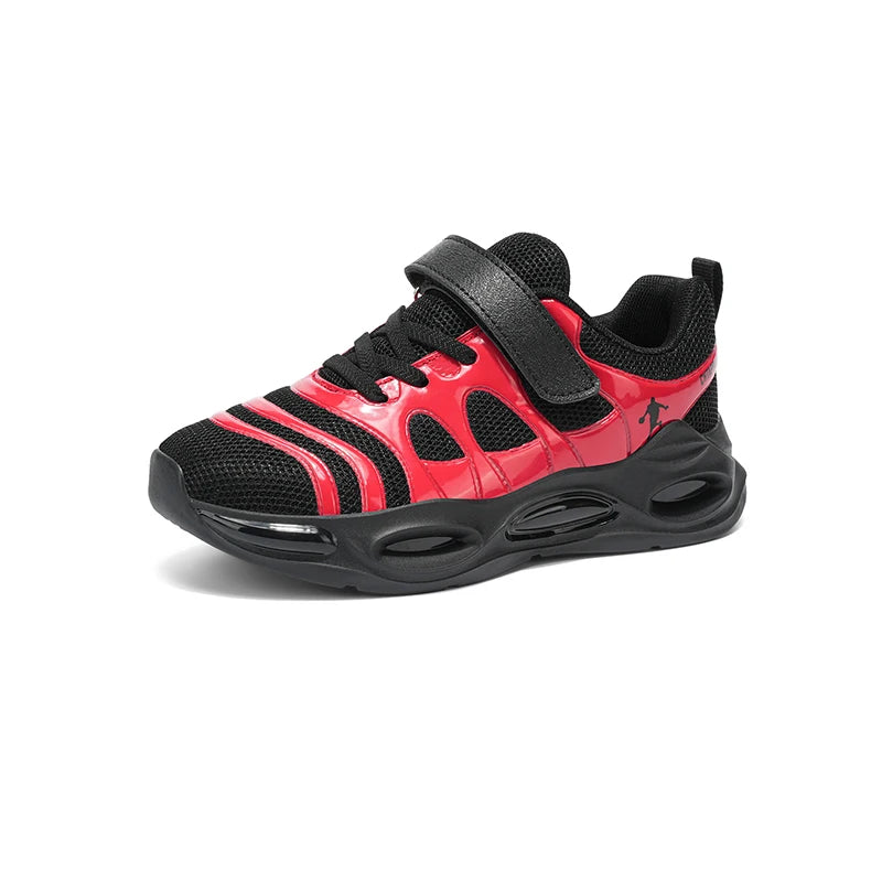 Childrens Sneakers Black Mesh Breathable Comfortable Boys Girls Fashion Casual Shoes Outdoor Soft Elastic Walking Tennis Shoes