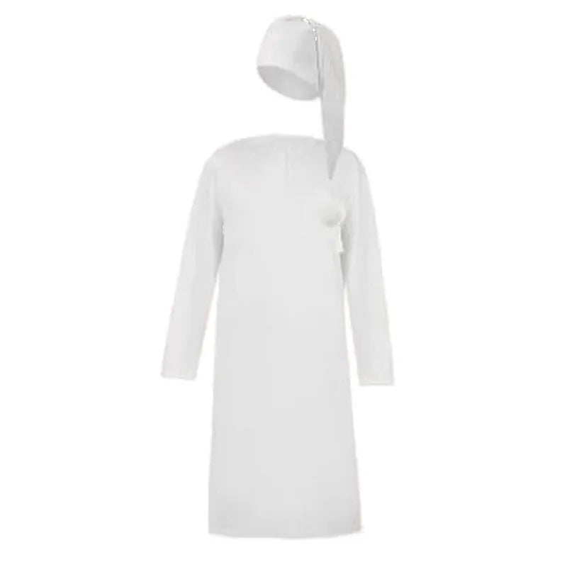 2026 Autumn Men's Nightgown Male Long Robe Solid Thin Loose Plus Size Long Sleeve One-Piece Pajamas for Men Bathrobe Homewear
