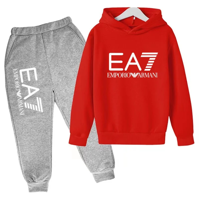 Kids Autumn Winter Hoodie Boy Girl 3-12Yrs Letter Print | SAMAG