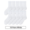10 Pairs New Men's Cotton Socks Black Business Soft | SAMAG
