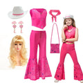Summer Rose Pink Sleeveless Girl Cosplay Outfit Star | SAMAG
