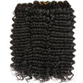 Deep Wave 4 Bundles Deal 15A Brazilian Virgin Human Hair 100% Unprocessed Water Wave Curly Human Hair Extensions Loose Deep Wave