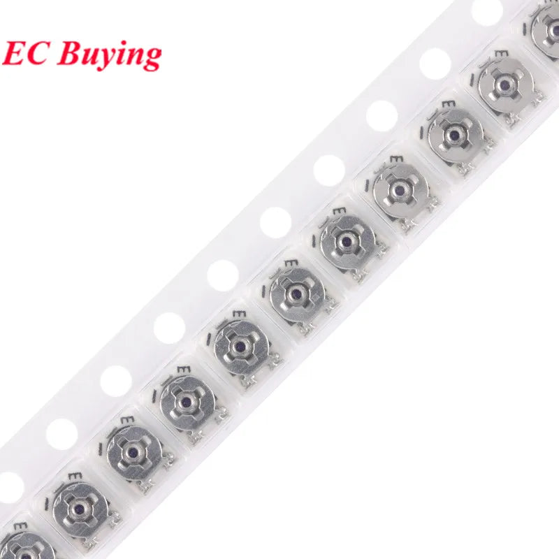 5-100pcs 3*3 Trimmer Resistance Potentiometer SMD 3X3 Adjustable Variable Resistor 100 200 500 1K 2K 5K 10K 20K 50K 100K 1M Ohm