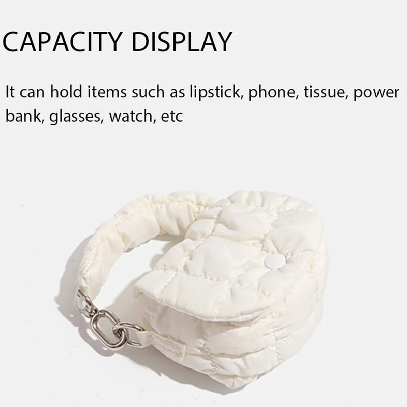 Mini Bag Edgy Mini Waist Pack Cute Clutch Purse Decorative Pendant Coin Purse Lipstick Bag Headphone Bag Women Accessories