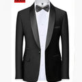 Men Formal Slim Fit Tuxedo Prom Suit Male Groom Wedding Blazers High Quality Groomsman Luxury Dress Business Banquet Party Suit