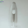 Very High Quality 600g 68 Colors 40 Inch 100cm Long Straight Cosplay Wig With Bangs Heat Resistant Hair Anime Wigs + Wig Cap