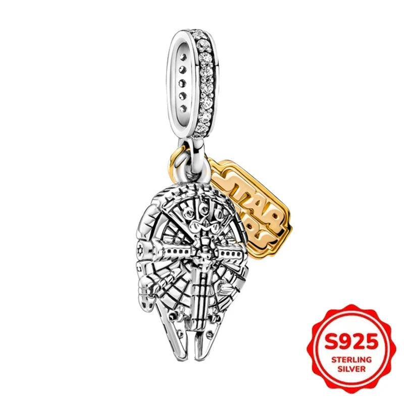 TOP Wars Charms Bracelet Beads 925 Sterling Silver Shadow Warrior Helmet Hot Series Womens Pendant DIY - Visuel 20 | SAMAG