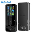 New 1.8 Inch Metal Touch MP3 MP4 Music Player Bluetooth-compatible 5.0 Fm Radio Video Play 8/32/64GB E-book Hifi Player Walkman