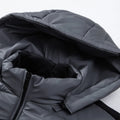 Men Lightweight Cotton Parkas Men Hooded Youth Casual Versatile Short Jacket Men Autumn and Winter Snow Clothing Thermal Jacket
