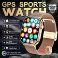 New GPS Military Smart Watch Bulit-in GPS Compass Altimeter Barometric 10ATM IP69K Waterproof AMOLED BT Call Smartwatch