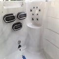 4 Person Luxury Acrylic Swim Spa Hot Tub Air Massage Jets Ozone Water Purifier Outdoor Backyard Spa Pool