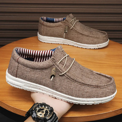 Brand Men Casual Shoes Fashion Denim Canvas Breathable | SAMAG