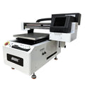 40*50CM Industrial Automatic Digital UV Flatbed Printer, Energy Efficient CMYK White Color Roll to Roll Printing Machine