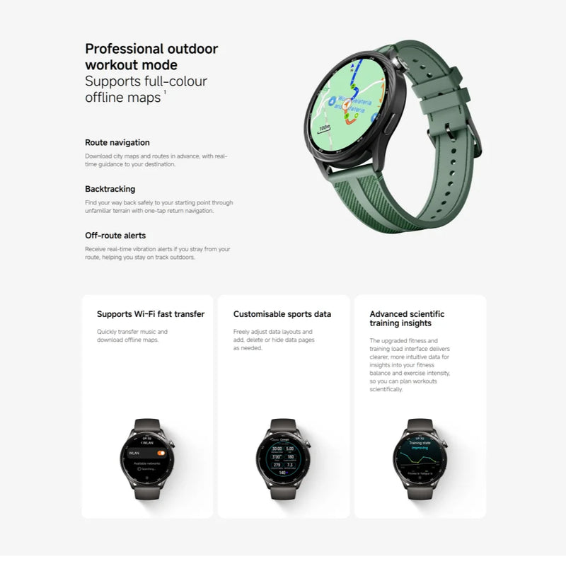 Global Version Xiaomi Watch S5 Smartwatch 1.48" AMOLED Screen 21 Days Battery Life All Day Health Monitoring 150+ Sports Modes