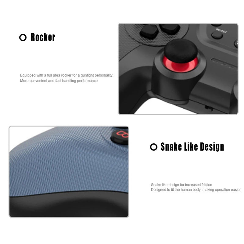 Cell Phone Gamepad Gaming Wireless Control Video Game Pad For Mobile Android PC TV Box Cellphone Controller Joystick Gamer Mando