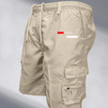 Paris Printed Casual Work Shorts Men's Multi-pocket Loose | SAMAG