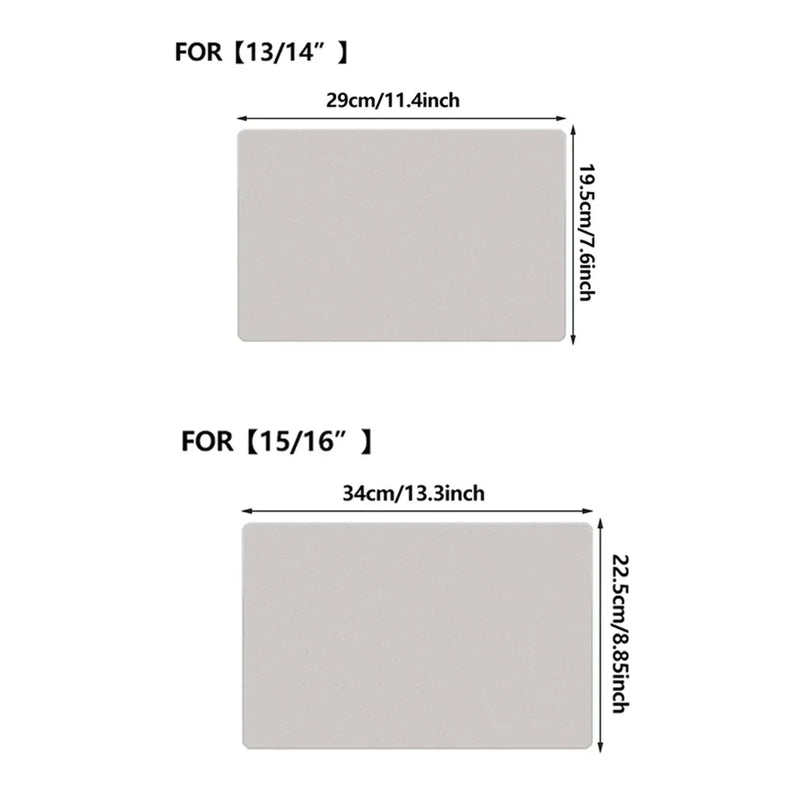 Screen Keyboard Protection Microfiber Liner Cleaning Cloth For MacBook Air 13" Pro 14" 15" 16" Notebook Keyboard Blanket Cover