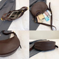 Korean Fashion Large Capacity PU Leather Tote Shoulder Bag Simple Casual Style 2026 New Hobos Bag for Women