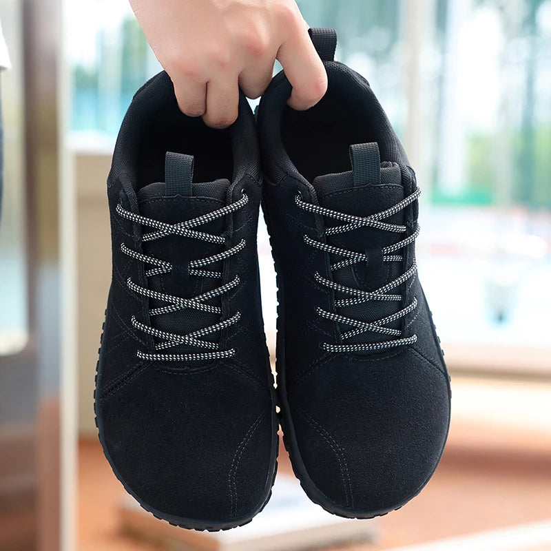 High Quality Leather Sports Shoe Wide Footed Men's Sports  Classic Flat Shoes Outdoor Anti Slip Men's Skateboarding Shoes 2026
