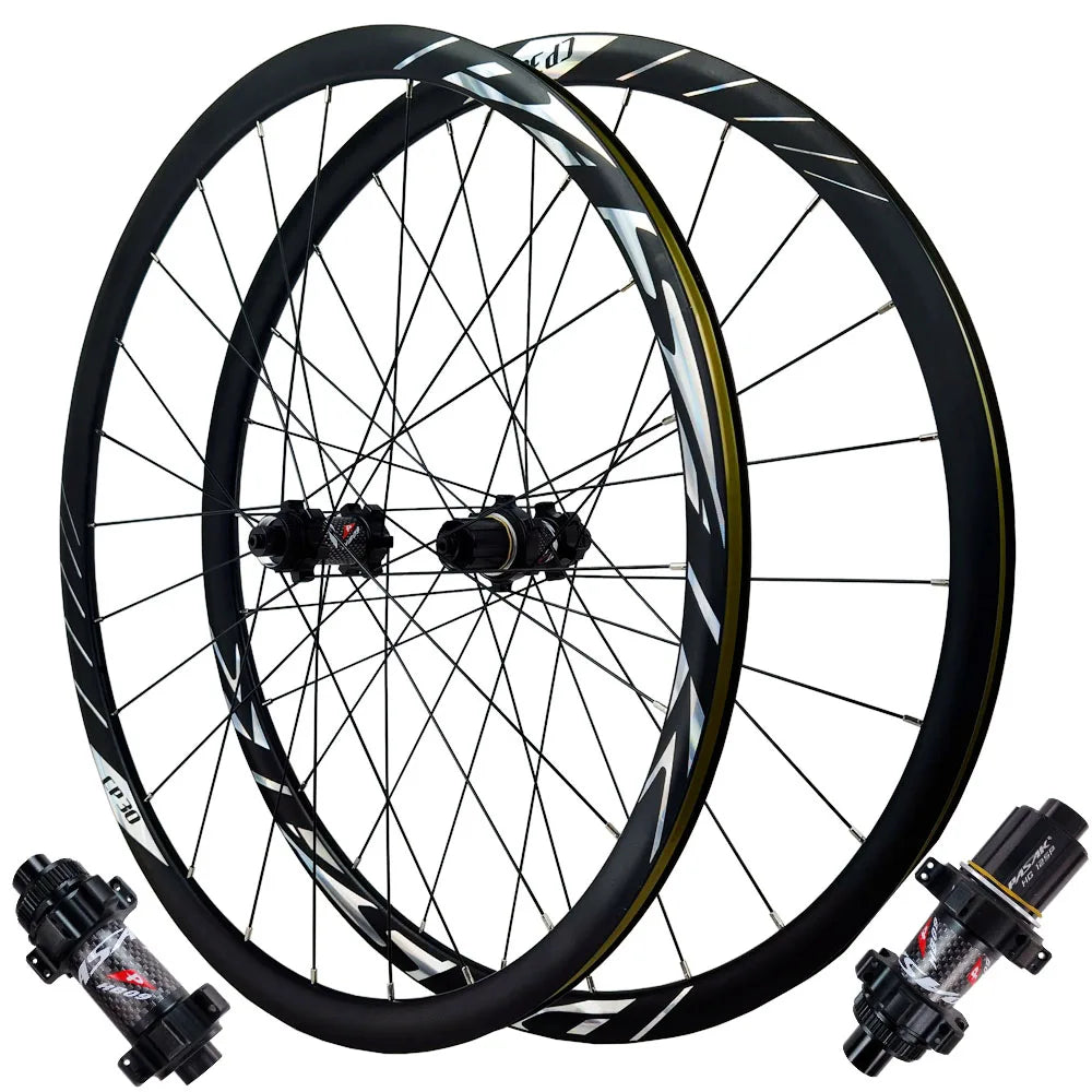 Road Bike 700C Wheelset 24h Center Lock Disc Brake HG MS XDR Hub Driver 12Speed QR 9x100 10x135 THRU 152x100 12x142mm XC Cycle