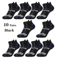 10 Pairs Ankle Athletic Running Socks Men Women Simple | SAMAG