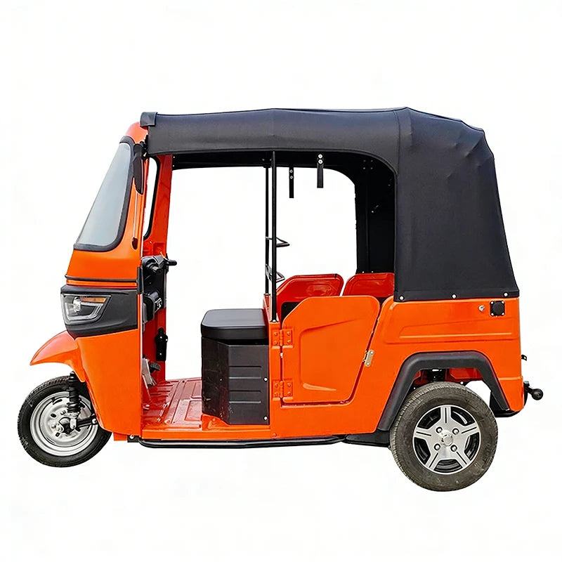 KEYU Factory 72V 3000W 4000w Electric Tricycle Energy-Saving Open Body Passenger Tuk Tuk Motorized Trike High Capacity