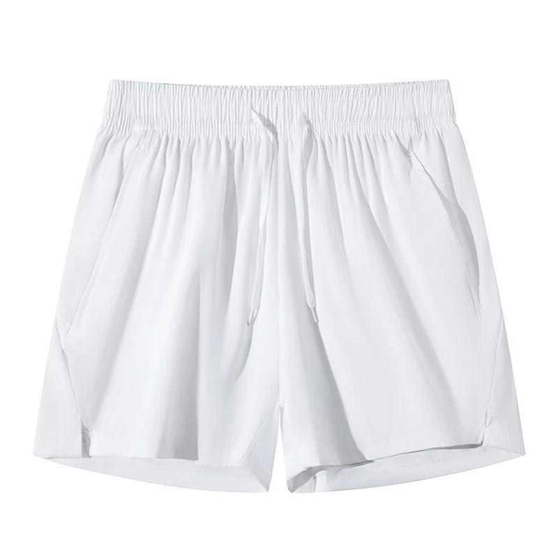 2025 New Solid Football Training Shorts Mens Summer Bottoms Running Basketball Soccer Shorts Boys Tennis Badminton Sports Short