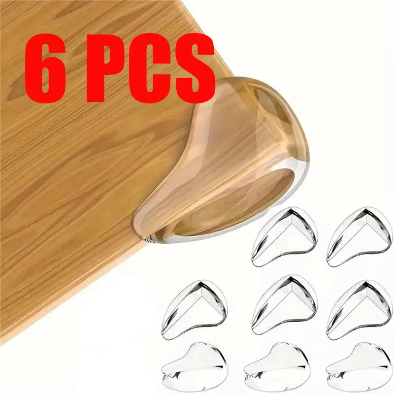 2/4/6pcs Table Corner Protectors For Baby Furniture Corner Guards Clear Children Anti Collision Edge Guards Baby Safety Table