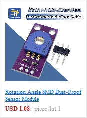 UV Sensor 240-370nm GUVA-S12SD 3528 Solar Ultraviolet Intensity Module DC 3.3-5V For Arduino /Raspberry pi
