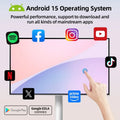 21.5 Inch Portable Smart Tablet Tv Rotatable Touch Screen Monitor With Battery Android Display For Kids And Education
