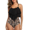 Swimwear Ruffles Women Suits Two Piece Sets Printed | SAMAG