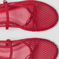 Mesh Summer Ballet Flats Shoes Women Buckle Strap Breathable 2025 New Flats Shoes Ladies Black Mary Janes Footwear Loafers