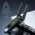1300Mbps WiFi USB Adapter Dual Band 2.4G/5Ghz Wi - Fi Dongle 802.11AC Powerful Antenna Wireless Receiver - Visuel 3 | SAMAG
