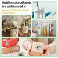 Phomemo Reflective Colour Thermal Label Sticker 40x30mm 230Pcs Each Roll Use For M108/M110/M120/M200/M220/M221/241BT/D520