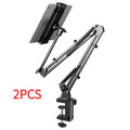 2PCS Wide Compatibility Metal Tablet Bracket, Adjustable Rotation Holder for iPad Series and Android Tablets
