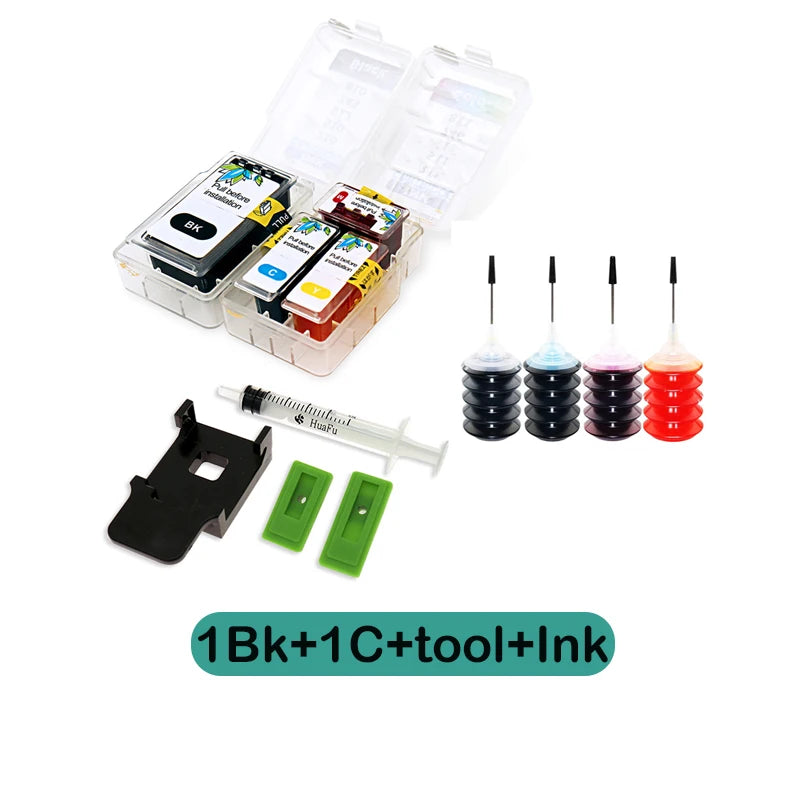 Vilaxh PG 545 CL 546 DIY Smart Ink Cartridge Refill Kit For Canon PG545 CL546 PG 545 Pixma IP2850 MX495 MG2950 MG2550 MG2450