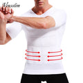 Vensslim Men Slimming Body Shaper Belly Control Shapewear Man Shapers Underwear Waist Trainer Top Corrective Posture Vest Corset
