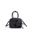 2026 New Women's Top Grain Leather Boston Bag Cute Heart Charm Mini Pocket Tassel Handbag Shoulder Crossbody Bag